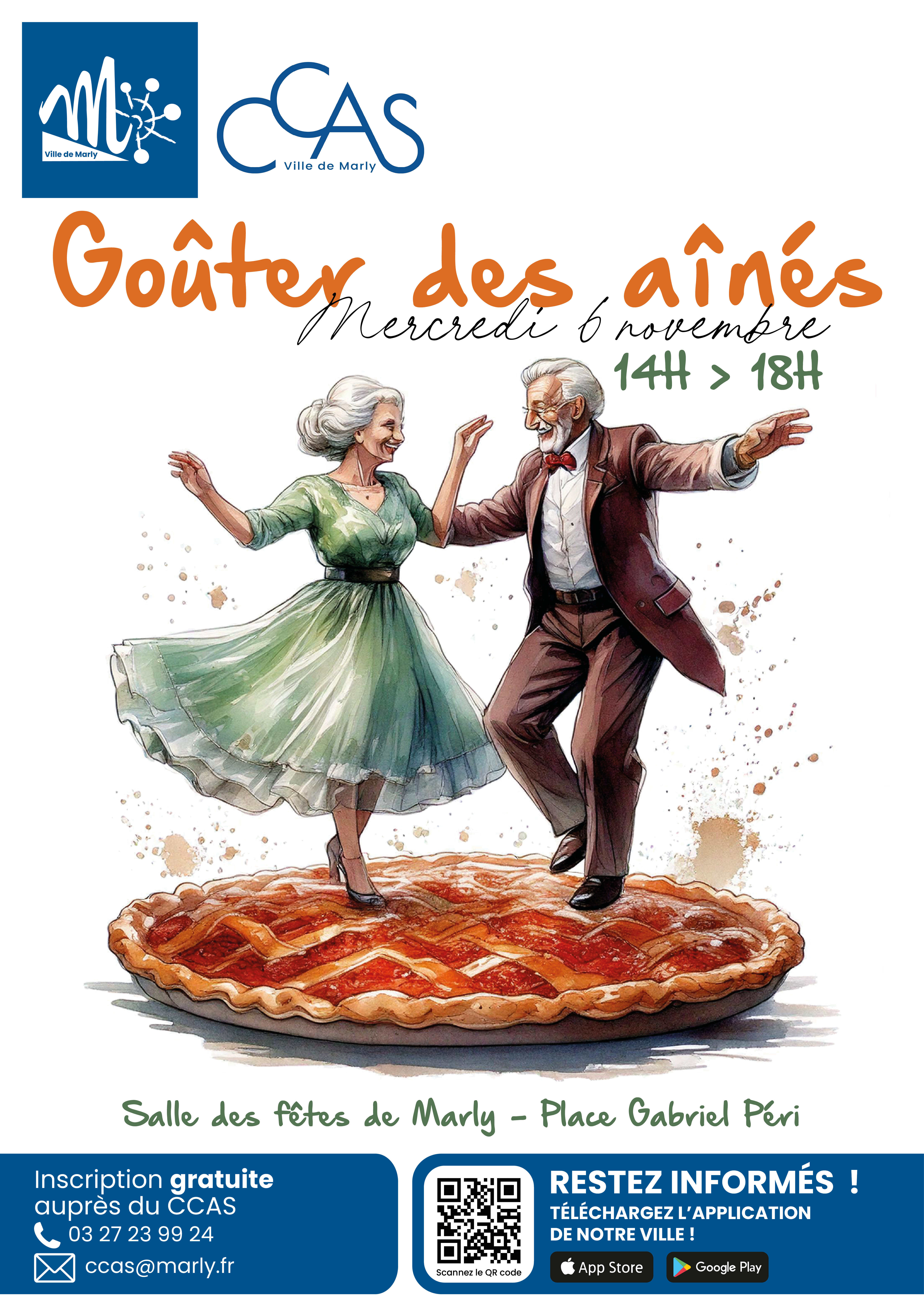 Goûter des aînés le 6 novembre